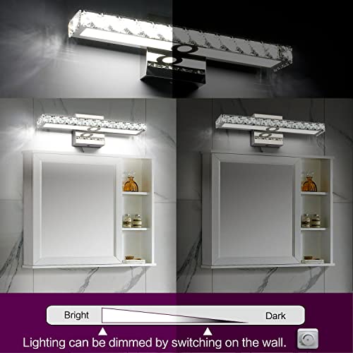 Solfart Crystal Wall Mirror Vanity Light Fixtures For Bathroom Vanity Bedroom Lighting Led Vanity Lights #TOP1