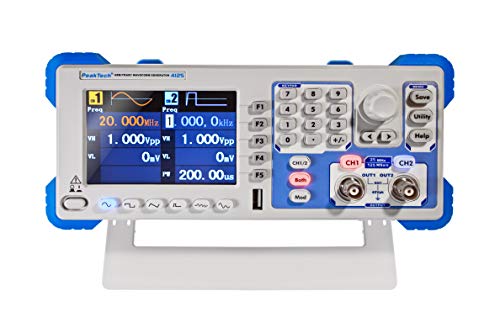 Generatore di funzioni: peaktech p 4125 combina un generatore di forme d'onda arbitrarie e un generatore di funzioni; per formazione, ricerca e sviluppo