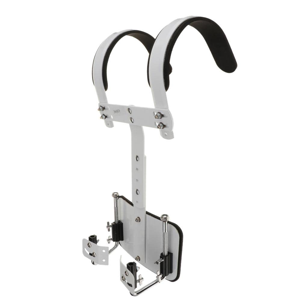 SM SunniMix 1pc Marching Snare Drum Carrier Holder Rack Parti di Accessori per Percussioni in Lega
