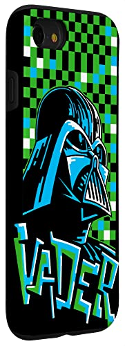 Coque Star Wars Darth Vader Pixel Art pour iPhone SE 2020 7 8 - 3