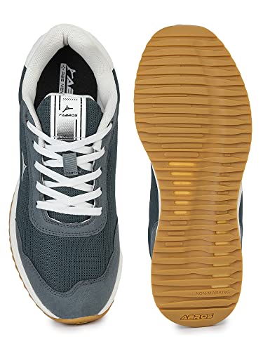 Image of ABROS Mens Cyclone-M ASSG1215M Sports Shoes Black /Offwhite 6UK