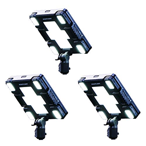 Freespirit Portable Rechargeable Waterproof Solar LED ReadyLight (3 Pack)