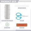 FREEBLOSS Macrame Storage Basket Kit Boho Decor Baskets Storage Bins Macrame Kit for Beginners with Instructions Decorative Storage Basket for Organizing