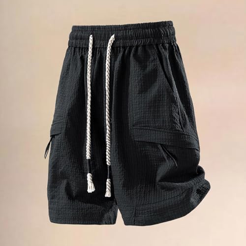 Bermuda de travail homme stretch oversize ample et léger