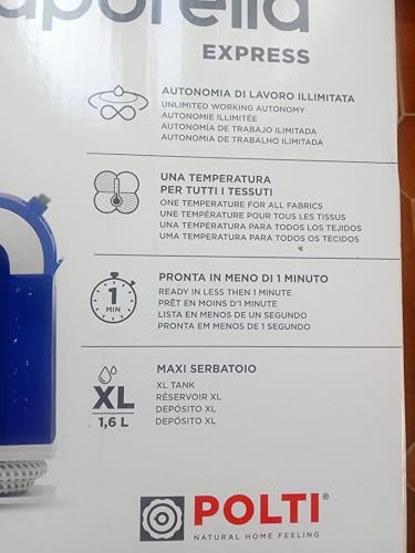 Polti - Sistema Stirante Vaporella Express Ve30.30-bianco/viola - 7