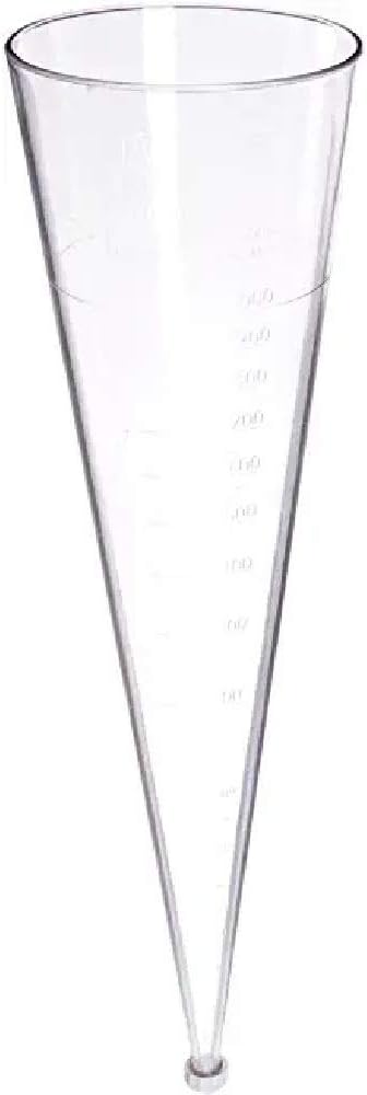 BrandTech 388000 Imhoff Sedimentation Cone, SAN, 1000mL Volume