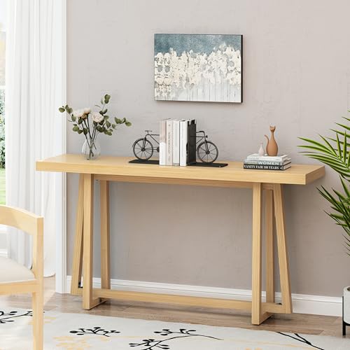 SPMETUYO 59.84" Wood Console Table for Entryway & Hallway