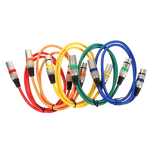Câble de microphone 1m Housoutil robuste en PVC et cuivre pour connecteur audio