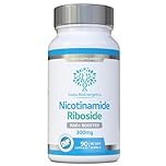 Nicotinamide Riboside 300mg, 90 Capsules - Ultra High Purity NR to Boost NAD+ Levels & Assist Anti-ageing – No Artificial fillers - Made in The UK - Suitable for Vegans