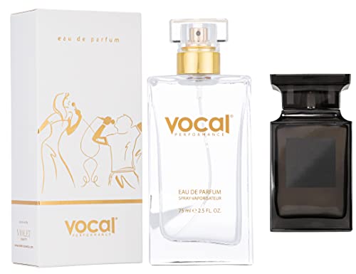 Vocal Performance Eau de Parfum For Unisex Inspired by Tom Ford Oud Wood 2.5 FL. OZ. Perfume Vegan, Paraben & Phthalate Free Never Tested on Animals