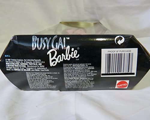 Mattel Busy Gal Barbie Limited Edition 1960 Reproduction Fashion & Doll #TOP6