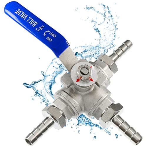 Vanne à bille de dérivation en forme de T pour sécuriser votre eau