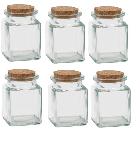 pcmoviles – Pack de 4 Botellas de Cristal Transparentes con Tapón de Corcho | 200 ml | Tarros Pequeños Multiusos para Especias, Decoración, Regalos y Fiestas | Frascos de Vidrio con Tapa pcmoviles – Pack de 4 Botellas de Cristal Transparentes con Tapón de Corcho | 200 ml | Tarros Pequeños Multiusos para Especias, Decoración, Regalos y Fiestas | Frascos de Vidrio con Tapa
