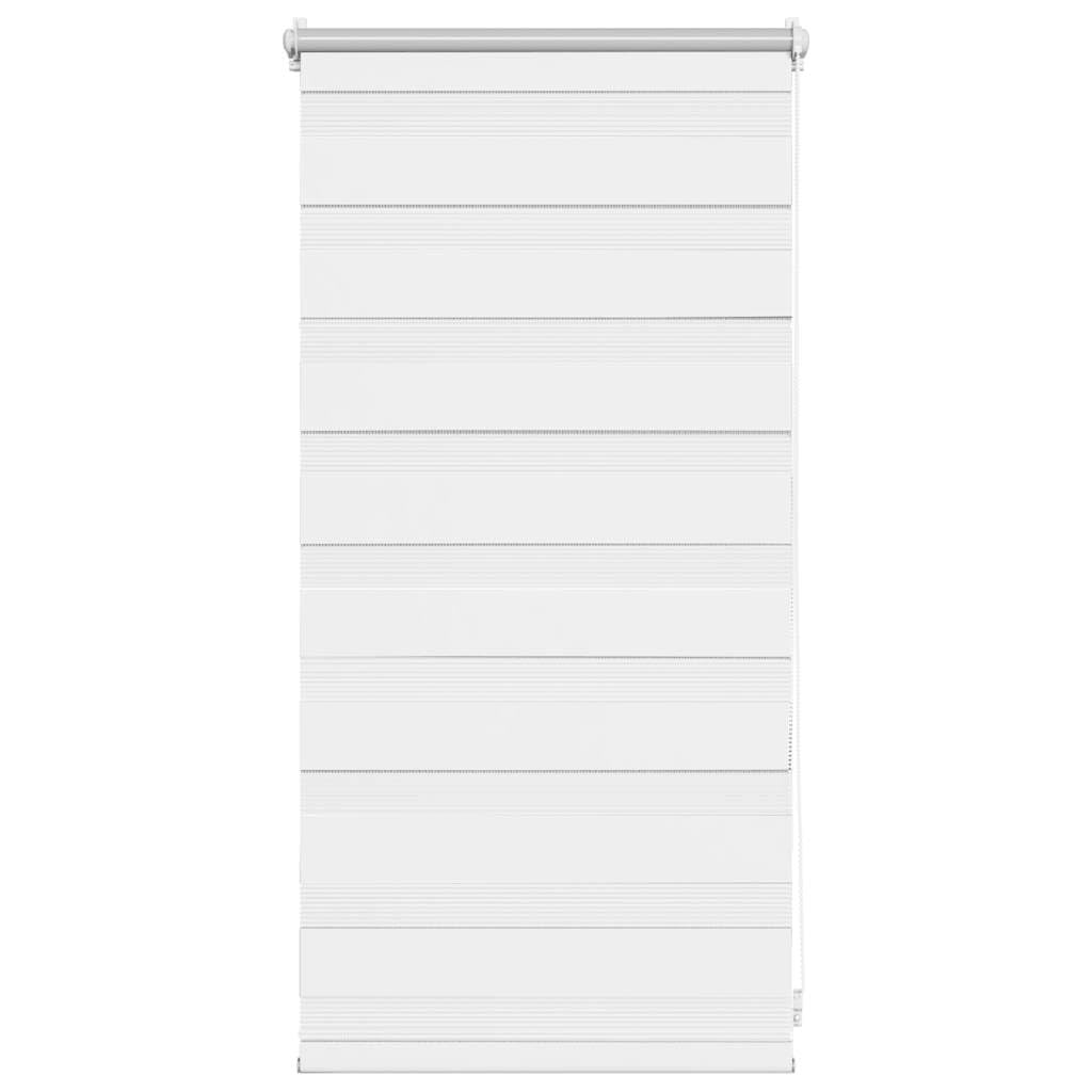 vidaXL Zebra Blind 40.9 x 100 cm White