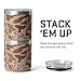 YETI Rambler 10 oz Stackable Lowball 2.0, Vacuum Insulated, Stainless Steel with MagSlider Lid, Wetlands Camo