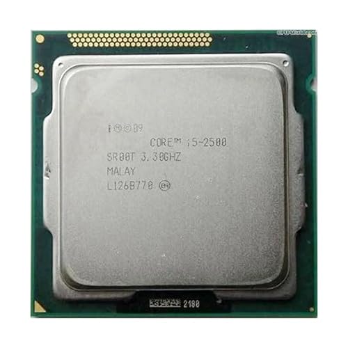 Image of Core i5 2300 /2310 /2320 /2380 /2390 /2400 /2405 /2450 /2500 /2550 2nd Generation, 2.3 GHz Upto 3.4 GHz, LGA 1155 Socket, 4 Cores, 4 Threads, 6 MB Cache, Desktop Processor, 1 Year Warranty (Silver)