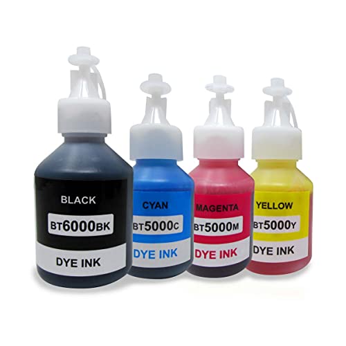 Multifuncionales, Office Product Tinta Genérica 100 ml Negra BT-6001 y Colores BR-5001 para DCP-T510W, DCP-T520W, DCP-T710DW, DCP-T720DW, MFC-T810W, MFC-T820W, MFC-T910DW, MFC-T920DW