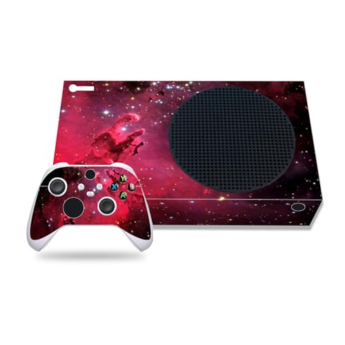 Image of Skin for Console Compatible with Xbox Series S (Red)