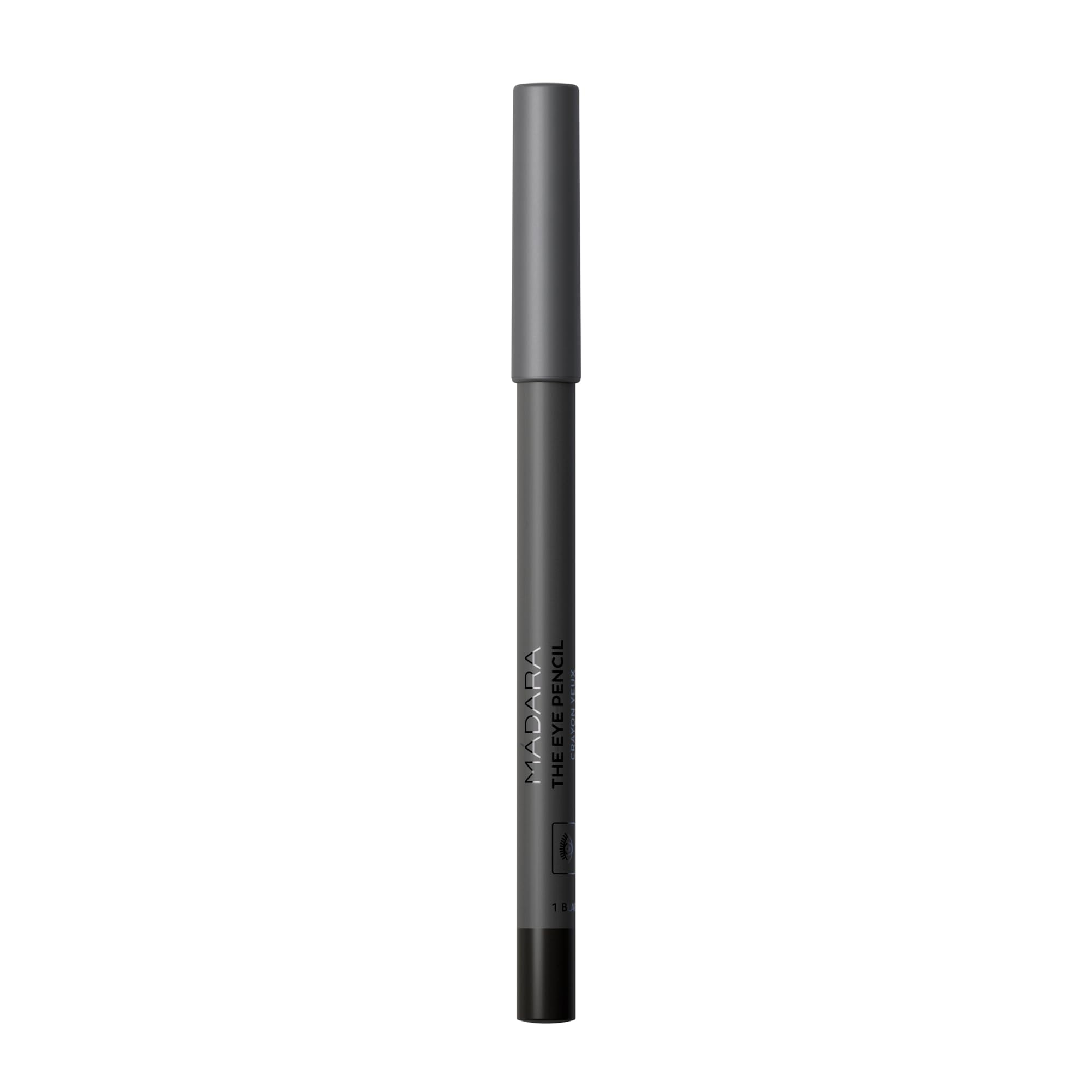 MÁDARA Eye Pencil 1g (Black), Long-Lasting, Creamy, Easy to Blend, with Castor and Sunflower Oil, Fragrance-Free - Image 2