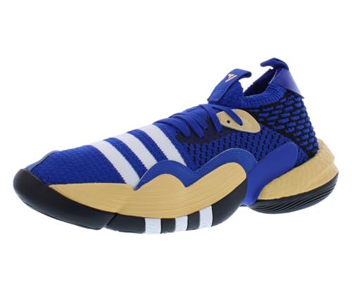 Image of adidas SM Trae 2 Unisex Shoes Size 8, Color: Royal Blue /Cloud White /Jet Black-Blue