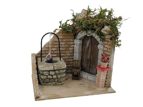 Ambientazione Casa presepe con pozzo - Accessori Presepe