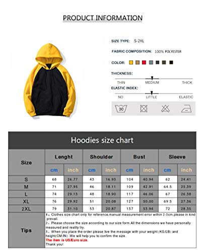Lbl Leading The Better Life 43237-2 Lbl Men'S Casual Pullover Hoodies Long Sleeve Hooded Sweatshirts Khaki L thumb #3