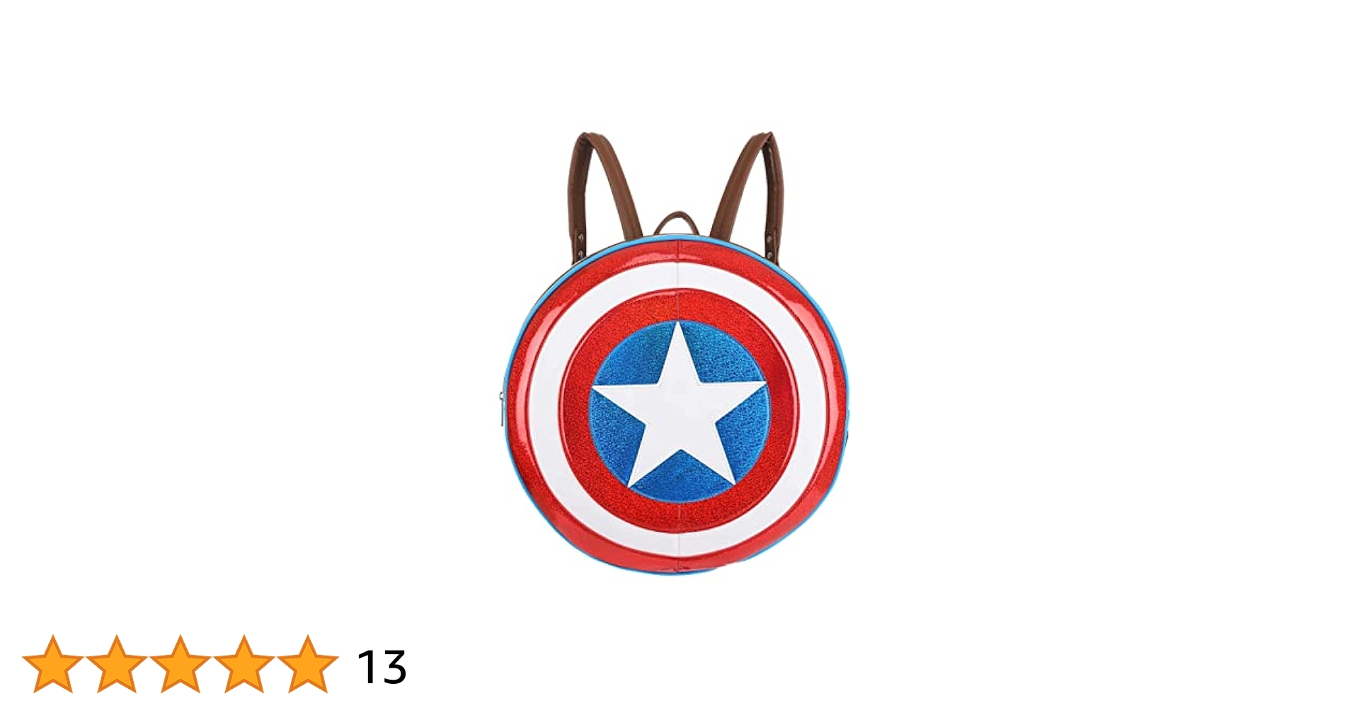 ☆Loungefly☆キャプテンアメリカ シールド型斜めがけバッグ Amazon.com: Loungefly Captain America Shield Backpack - The