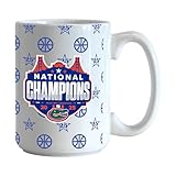 Logo Brands 2025 Men's March Madness NCAA Basketball National Champions Florida Gators Bracket 15 oz Sublimated Coffee Mug - Officially Licensed Champions Mug, Microwave & Dishwasher Safe