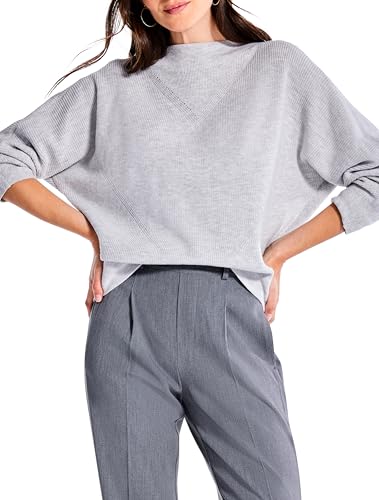 Image of NIC+Zoe Women's Shaker Knit Mock Sweater