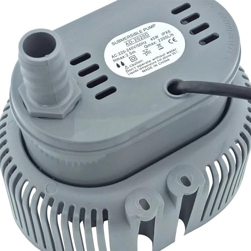 Bomba sumergible AC 380V 70W para protección ambiental, bomba de agua para aire acondicionado, ventilador de aire frío de 45W, bomba de agua 220V miniatura 1