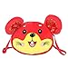 Yamaler Ldren Cartoon verheißungsvolle Ratte Handtasche Plüsch Single Shoulder Münzgeldbörse Geschenk, Kein Metall, Ohne Edelstein