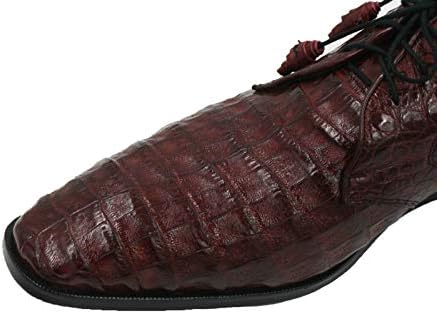 Amazon.com: Auténtica piel de cocodrilo Caiman para hombre con diseño de  vientre (EE), color burdeos : Ropa, Zapatos y Joyería