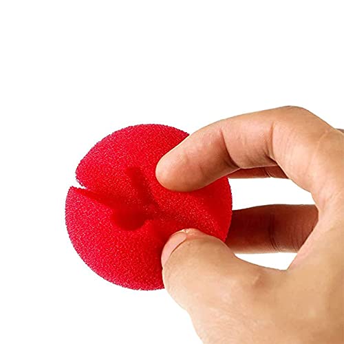 30 Stukken Clown Neus Schuim, Cosplay Neus, Bubbelrode Clownsneus, voor in Nose Day, Family Festival, Circus, Prom, Rudolph Reindeer Nose en Halloween (Rood) - Image 6