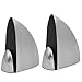 Aexit Metal Adjustable Fall Protection Shelf Clips Clamps Holders 2pcs for 5mm-40mm Safety Clips Thick Glass