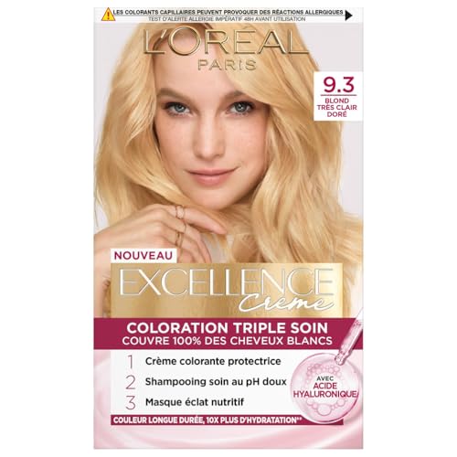 Excellence Crème Blondes 9.3 Blond Très Doré 'oréal - vue 3