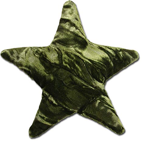 Almohadilla de estrella de terciopelo triturado 6" miniatura 1