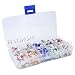 BEADNOVA 8mm Traditional Chinese Stlye Theme Flower Ceramic Beads Porcelain China Beads Assortment Mix Lot