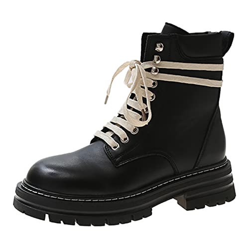 Bottes en cuir synthétique rose fermeture éclair latérale style motard