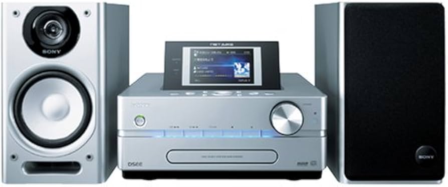 SONY NETJUKE HDD/CD対応 ハードディスクコンポ HDD160GB NAS-D500HD/S シルバー