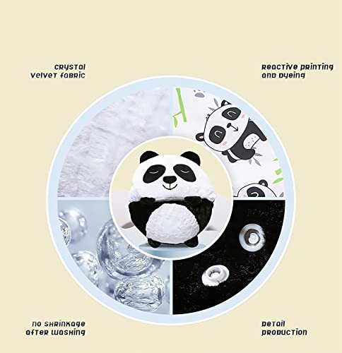 Kids Sleeping Bags ，Panda Pillow & Sleepy Sack Portable And Foldable, Lightweight And Breathable, 2 In 1 Pillow&Sleeping Bags For Spring And Summer (54X20In) #TOP3
