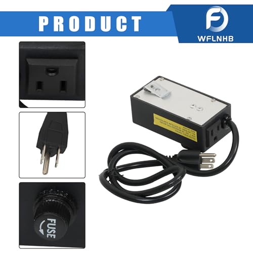 Wflnhb DOES NOT APPLY Variable Speed Controller Replacement For Router Fan Electric Motor Rheostat Ac 1500W / 120 Volt / 15 Amps thumb #5