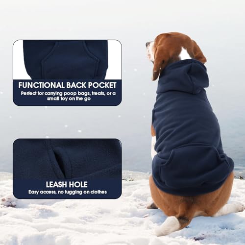 Sweat à capuche pour grand chien protégeant du froid le Danois Allemand - 6
