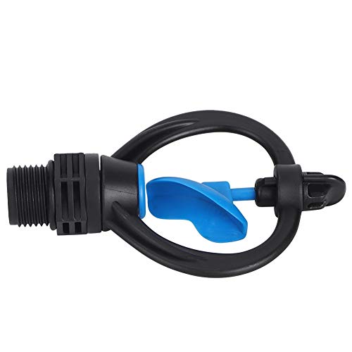 Dispositivo de rega de 4,4 x 2,9 pol, Aspersor de água, cabeçote de pulverização de jardim, cabeçote