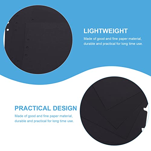 image for Ipetboom 15Pcs Binder Dividers, Index Dividers Binder Tabs Dividers In