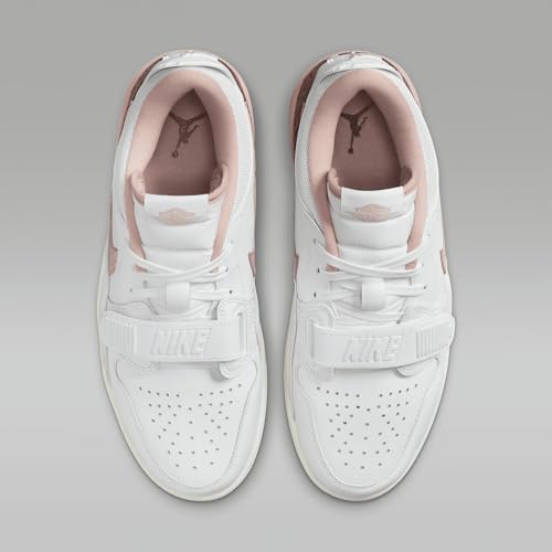 Air Jordan Legacy 312 Low Women's Shoes (FQ7827-116, White/Archaeo Brown/Sail/Pink Oxford)4