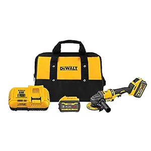DEWALT FLEXVOLT 60V MAX* Angle Grinder with Kickback Brake Kit, 4-1/2-Inch to 6-Inch (DCG418X2)