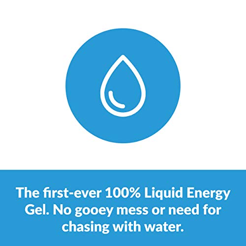 Image of Glukos Energy Gels For Runners 2oz Packets, Running Gels with Electrolytes, Tray of 12 Count