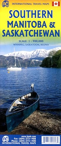 SOUTHERN MANITOBA AND SOUTHERN SASKATCHEWAN TRAVEL MAP...