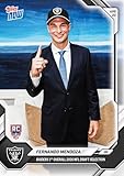 2026 Topps Now Fernando Mendoza #FMEN Raiders 1st Overall 2026 NFL Draft Selection Las Vegas Raiders Rookie RC Football Card