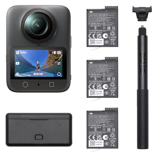 DJI Pack Aventura Osmo 360, cámara 360 con Imagen...